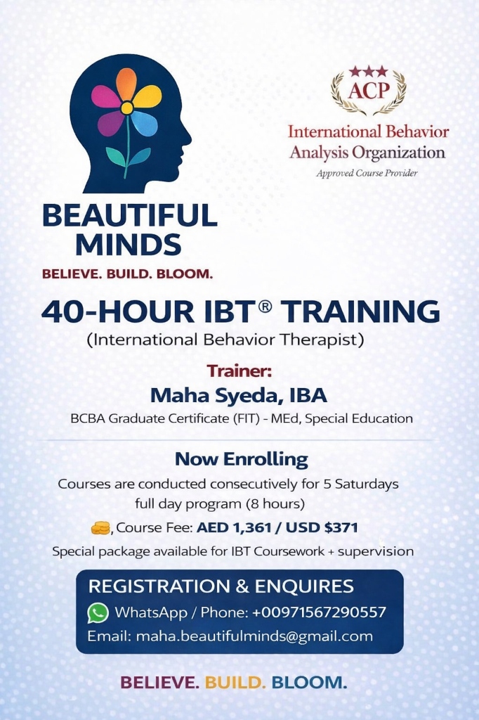40-Hour IBT® Training — Official Course Flyer